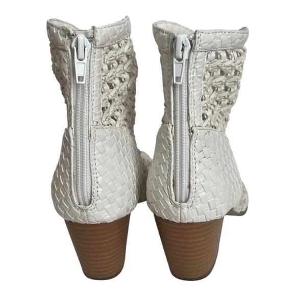 Coconuts By Matisse Caught Up Woven Ankle Boots Size 7 - Picture 4 of 11